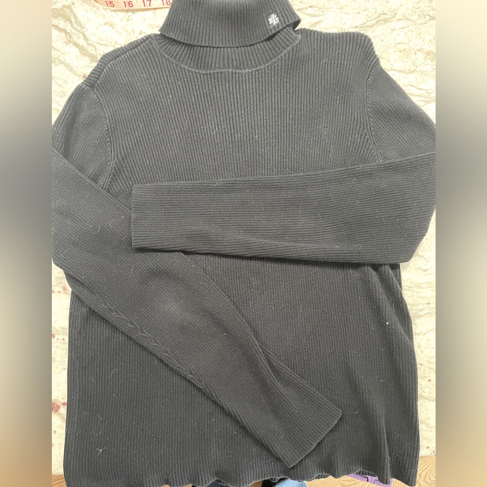 Ralph Lauren Turtleneck ribbed sweater